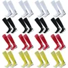 4 Pairs Of Long Competition Training Nonslip Silicone Soccer Socks Plaid Pattern Outdoor Sports Breathable Football 231220