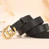 2 à 4 cm de largeur de largeur ceintures pour couple lettre de mode en cuir véritable cuir ceinture