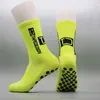 4Pairslot Anti Slip Tapedesign calzini da calcio a metà vitello non slip calcio di calcio Sport Sports Sock Sock EU3845 231221