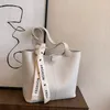 Large Capacity Travel Hand Bag Letter Print Women's Tote Bag Lady Solid Color Shopper Bag Women Pu Leather Shoulder Handbag Set FMT-4157