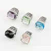 Band Rings Black Ring New Collection Vintage Zircon Fashion Ladies Memorial Day Gift Drop Leverans smycken Ring DHG59