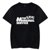 T-shirts pour hommes Anime The Marginal Service 2D été Harajuku hommes T-shirts manches courtes vêtements de rue
