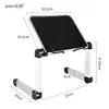 Foldable Reading Book Holder Bookcase Stand for Cookbook PC 360 Degree Adjustable Support Desk Organizer 231220