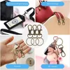 Andra 110 st svivel CLASPS LANYARD HOOK KEYCHAIN ​​CLIP LOBSTER CLAS CLASPS Eloy Rings for Keychain Sying Purse Crafts Supply