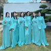 Ethnic Clothing Shiny Satin Muslim Women Abaya Long Sleeve Maxi Dress Turkey Arabic Kaftan Islamic Eid Ramadan Dubai Robe Jalabiya Caftan