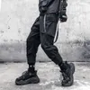 Big Bag Overalls; Male and Female Function Ribbon Beam Foot Trousers