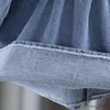 Mädchenkleider Herbst Baby Mädchen Kleid Langarm Umlegekragen mit Spitze Lässige Kinder A-Linie Einreiher Hemdkleider