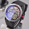Montre-bracelets XCL Men's Watch 904L en acier inoxydable mécanique automatique 46mm-RJ