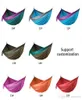 106x55inch Outdoor Parachute Cloth Hammock Foldable Field Camping Swing Hanging Bed Nylon Hammocks With Ropes Carabiners 44 Colors4732944