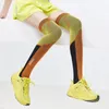 Mujeres de alta calidad que manejan calcetines de compresión Sports para el ciclismo de maratón Vetas de baloncesto de fútbol al aire libre 231220