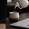 Stoare Retro Master Cup Art Cup Ospresso Cup Stile giapponese Fornione a tazza singola tazza da tè single tazza cinese ciotola 231221 231221