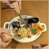 Baking & Pastry Tools New Kitchenware Cooking Tools Whisk Filter Cake Skin-Peeler Drainer Stainless Steel Wooden Handle Set Kitchen Ga Dhnis