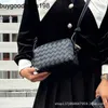 Loops Bag Bottegaaveneta väskor äkta lädervävd kvinnor Ny trendknut axelband crossbody fashionabla och enkel rak liten fyrkantig frj