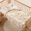 Coperte Coperta sottile Cotone stampato Pile per bambini Per dormire Passeggino versatile Pacciame Lettino Pisolino Culla Nati Scarico