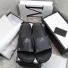 2023 Designer Slides Women Man Slippers Luxury sandals merk Sandalen echte lederen flip flop flats glijbaan casual schoenen sneakers laarzen 36-46