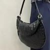 Sac à bandoulière Gemellis BottegaaVeneta en cuir véritable tissé YOUDIANCHAO Cette année, sac double populaire automne et hiver, nouveau sac tissé en peau de vache de niche pour femmes chantent wq