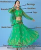 Scene Wear Bollywood Dance Costumes Belly Set för kvinnor Oriental Girls Dancing Performance Competition