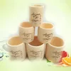 Tumblers Bamboo Wooden Drinking Cup Coffee Tea Mug Breakfast Beer Milk Wine Glass 95