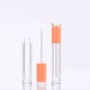 purple pink black white 5ml bottles transparent top round DIY sub customization cosmetic package lip gloss tube bottle empty balm conta Hsxm