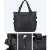 Sacs de plein air bagages hommes sac de voyage sac à main noir gym sport homme épaule sac à dos Oxford imperméable Duffel affaires courte distance