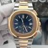 Wristwatches Luxury High-End Wristwatch Men 5980 Automatic Mechanical Watch Date Stainless Steel Men's Watches Casual Waterproof Clock