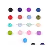 Other 12Mm Sile Teething Beads Round Loose Organic Nursing Baby Chew Bpa Food Grade Diy Necklace Pacifier Drop Delivery Jewel Dhgarden Dhaxk