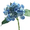 Dekorativa blommor Spring Hydrangea Bouquet Artificial For Home Table Centerpieces Wedding Party Decoration Po Props