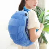 Simulation Insect Backpack Plush Toys Soft Stuffed Cartoon Doll Watermelon Worm Animal Toy Creative Gift for Children Kids Girls 231220