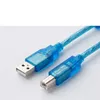 USB 2.0 public to female control touch screen PLC programming M cable black communication USB cable