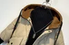 Jaqueta para meninos crianças moda inverno no inverno espessado com capuz jackets médios longos 231221