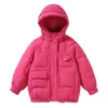 Giacca invernale da ragazza in stile coreano Cappotto con cappuccio addensato caldo piumino per 28 anni Piccolo Parka Snowwear Outfit 231220