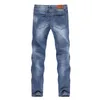 Kstun Mens Jeans Bahar Sonbahar İş Gündelik Düz İnce Fitness Elastik Mavi Beyefendi Pantolon Kovboylar Jean Hombre 231220