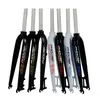 Cyclocross Bike Full Carbon Ultralight Road Fork 100mm grus 700C 118 "StraceTaper Tube Brake Front 231221