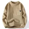 Sigerberi maglioni P designer Domande a maglia maglierte maschere da uomo primavera inverno jumper di lusso da uomo a manica lunga lo streetwear thekhoi cxd2312215-15