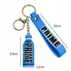 Dessin animé PVC Keychain Prime Bottle Keychain Key Chain Chain Car Sac Decoration Anneau Key Gift