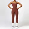 Yoga Outfit de rastreio feminino Yoga Set Suges Salpsuits One Piece Rompers Sportswear Gym Gym Sport Sport Fitness Clothes Mulheres Bodysuitl231221