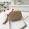 Luxurys designers blondie tassel handväskor väska kvinnor läder sooho disco axel väska fransad messenger handväska designer crossbody väskor plånbok kväll väskor cc