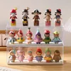 Clear Showcase Cartoon Doll Acrylic Blind Box Figures Display Case Stand Dust Proof Toy Storage 231221