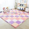 Senaste färg Baby Foam Crawling Mat Children Eva Education Toys Kids Soft Floor Game Chain Fitness Brick Gym Mattan 231221