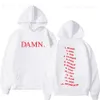 Men's Hoodies Sweatshirts Damn Rapper Kendrick Lamar Hoodies Pglang Mr Morale The Big Steppers Album Tracklist Sweatshirt Men's Women's Hip Hop Hoodie T231221