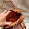 crossbody bag luxury bag designer bag Women bowling bag shoulder bag ladies Vintage Classic letter handbag with dust bag