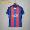 Fani Tops Tees Retro Barcelona koszulki piłkarskie 92 95 96 97 98 99 9. Classic MAILLOT de Foot Rivaldo Ronaldo Guardiola Ronaldinho 05 06 08 09 10 11 14 15 17 Xavi Messis Foo