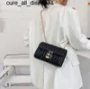 New Folds Design Crossbody Shoulder Bag for Women 2024Trendy PU Leather Color Small Cute Handbags and Purses Chain Designer