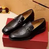 Zapatos de diseñador, vestido, capa superior, estampado de lichi, piel de becerro, parte superior, botón de hardware de lujo, ropa de hombre teñida con agua, eur38-45