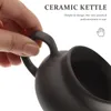 Serviessets Creamer Jar Keramische melkkan Glazen koffiepot Theekan Keramiekdispenser voor restaurant