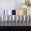 Bouteilles d'emballage 6 ml rose/jaune/violet/rose nu/grand pinceau tube de brillant à lèvres livraison directe Bhbrr