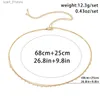 Waist Chain Belts Ingemark Boho Sexy Snake Bone Chain Waist Belly Belt for Women Summer Bikinis Vintage Ball Pendant Bo Jewelry Accessories NewL231221