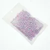 Décorations 1000 pcs/lot mélange taille cercle complet fausse perle sirène dégradé couleur changeante ornements boule sans trou 3D Nail Art manucure artisanat