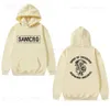 Men's Hoodies Sweatshirts Sons of Anarchy SAMCRO Double Sided Print Streetwear Men Womnen Harajuku Brand Design Hoodie Mens Oversized Hoodies Sweatshirt T231221