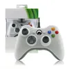 Joysticks Game Controllers New USB Wired Xbox 360 med logotyp Joypad Gamepad Black Controller med detaljhandelsbox MQ20